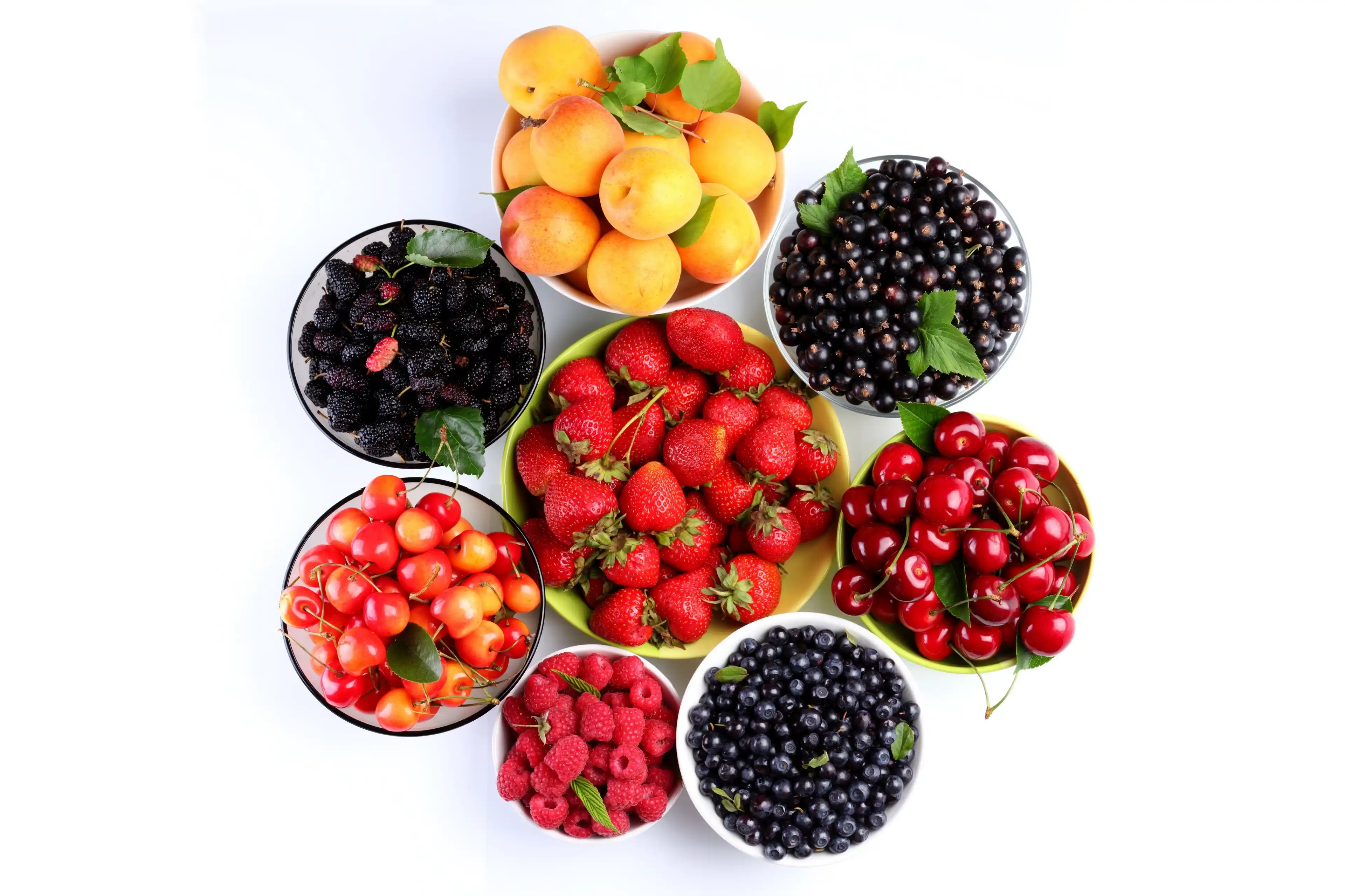 Diverse fructe de pădure pentru slăbire